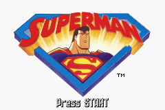 Superman - Countdown to Apokolips Title Screen